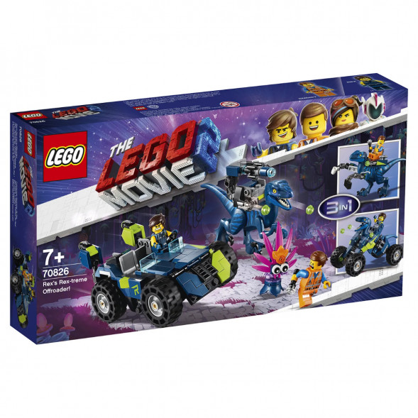 Конструктор LEGO Movie 70826 Рэкстремальный внедорожник Рэкса в Нальчике