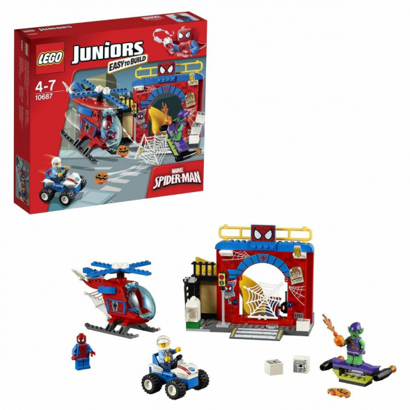 Конструктор LEGO Juniors 10687 Убежище Человека-паука в Нальчике