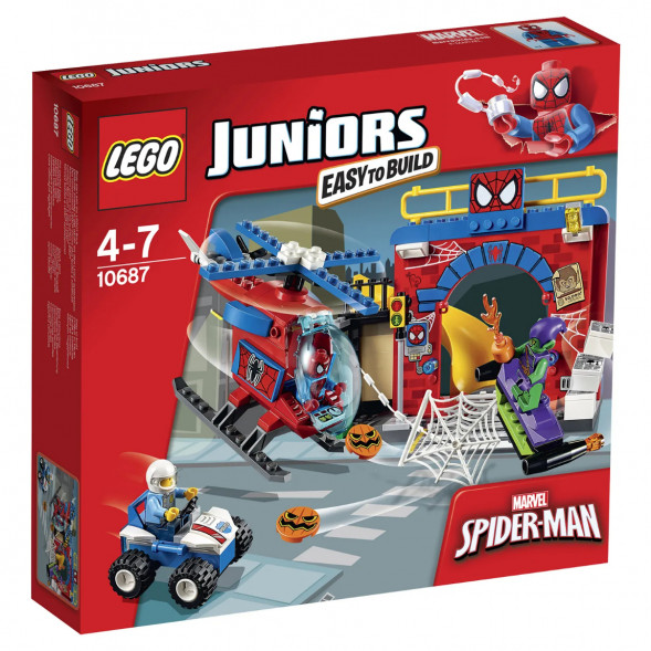 Конструктор LEGO Juniors 10687 Убежище Человека-паука в Нальчике