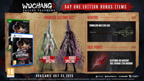 Игра Wuchang: Fallen Feathers. Day One Edition [PS5, русские субтитры] в Нальчике