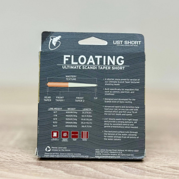Рыболовная леска Scientific Anglers UST Short St-10/11-f Floating 125017 в Нальчике