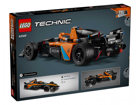 Конструктор LEGO Technic 42169 Гоночная машина NEOM McLaren Formula E в Нальчике