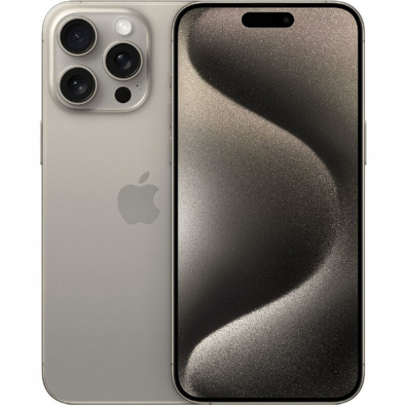 Смартфон Apple iPhone 15 Pro Max 256 ГБ, Dual: nano SIM + eSIM, титан в Нальчике
