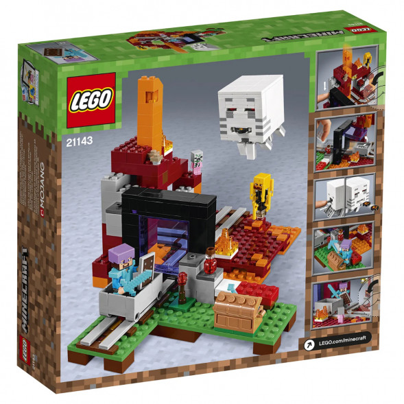Конструктор LEGO Minecraft 21143 Портал в Подземелье  в Нальчике