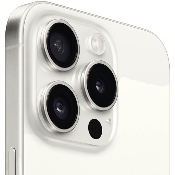 Смартфон Apple iPhone 15 Pro Max 256 ГБ, Dual: nano SIM + eSIM, белый титан в Нальчике