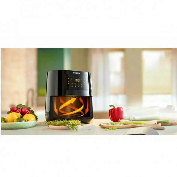 Аэрогриль Philips HD9252/90 Airfryer, черный в Нальчике