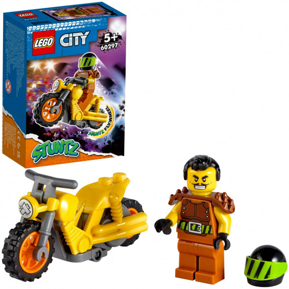 Конструктор LEGO City 60297 Разрушительный трюковый мотоцикл в Нальчике