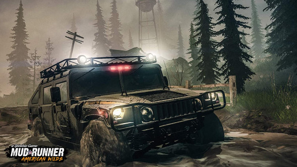 Игра Spintires: MudRunner American Wilds [Nintendo Switch, русские субтитры] в Нальчике