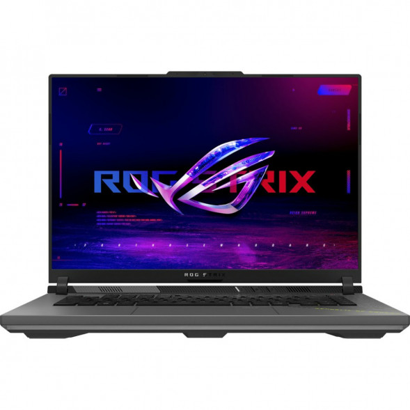Ноутбук ASUS ROG Strix G16 G614PP-TS207 (16&amp;quot;, IPS, AMD Ryzen 9 8940HX 2.4ГГц, 16 ядер, 32ГБ DDR5, 512ГБ SSD, NVIDIA GeForce RTX 5070 8 ГБ, без ОС), серый в Нальчике