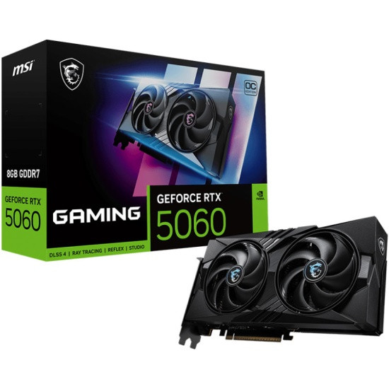 Видеокарта MSI RTX 5060 8 ГБ RTL (RTX 5060 8G GAMING OC) в Нальчике
