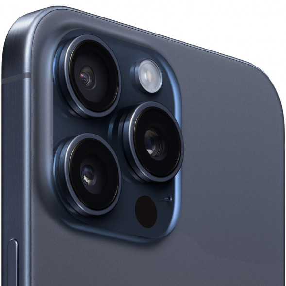 Смартфон Apple iPhone 15 Pro Max 256 ГБ, Dual: nano SIM + eSIM, синий титан в Нальчике