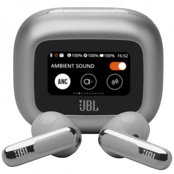 Беспроводные наушники JBL Live Flex 3, Silver в Нальчике