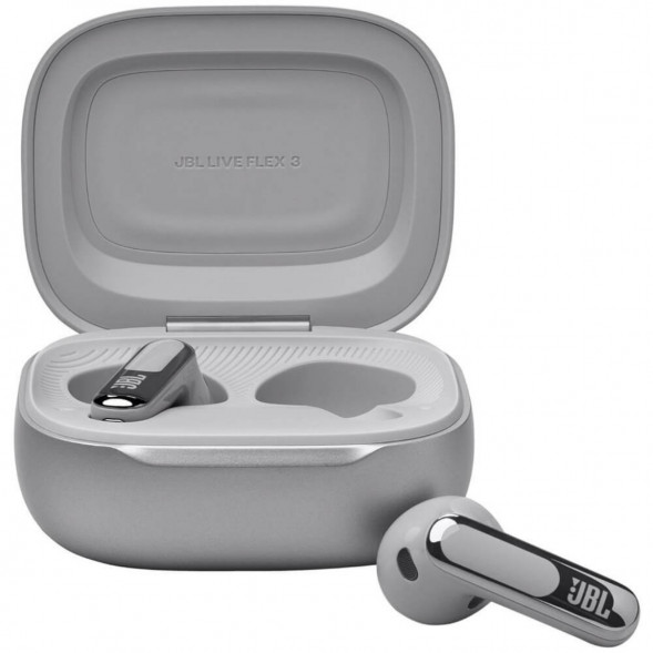 Беспроводные наушники JBL Live Flex 3, Silver в Нальчике