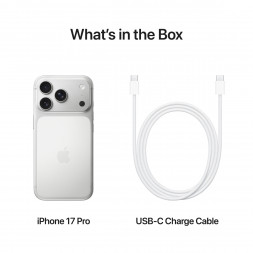 Смартфон Apple iPhone 17 Pro 256 ГБ eSIM, Silver
