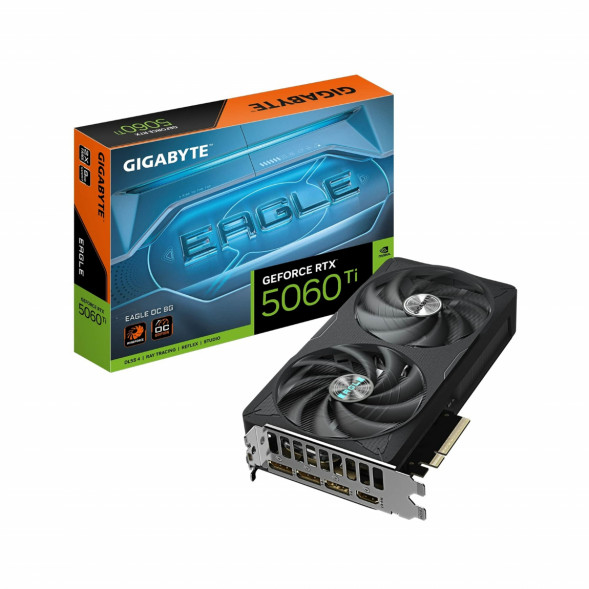 Видеокарта GIGABYTE GeForce RTX 5060 TI EAGLE OC 8G (GV-N506TEAGLE OC-8GD) в Нальчике