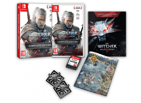 Игра Witcher 3 Wild Hunt Complete Edition (Ведьмак 3: Дикая Охота - Полное Издание) (Русская версия) для Nintendo Switch в Нальчике