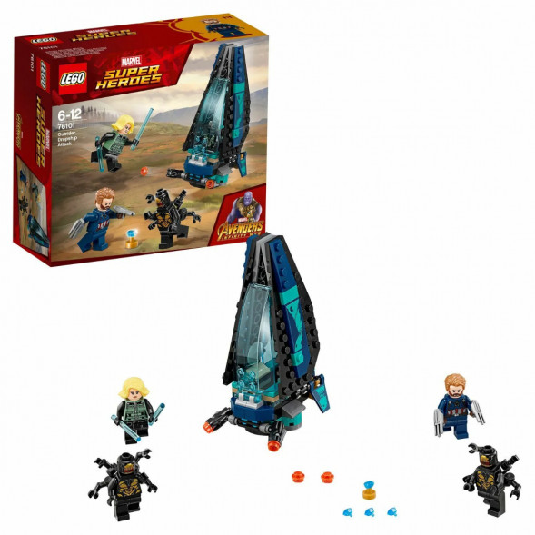 Конструктор LEGO Super Heroes 76101 Атака всадников в Нальчике