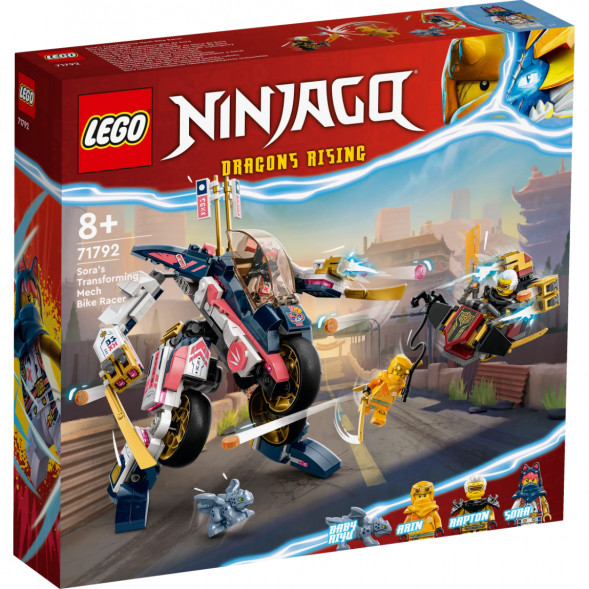 Конструктор LEGO Ninjago 71792 Байк-трансформер Соры в Нальчике