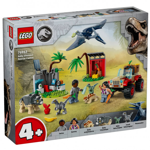 Конструктор LEGO Jurassic World 76963 Центр спасения детенышей динозавров в Нальчике