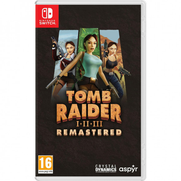 Игра Tomb Raider I-III Remastered [Nintendo Switch, русская версия] в Нальчике