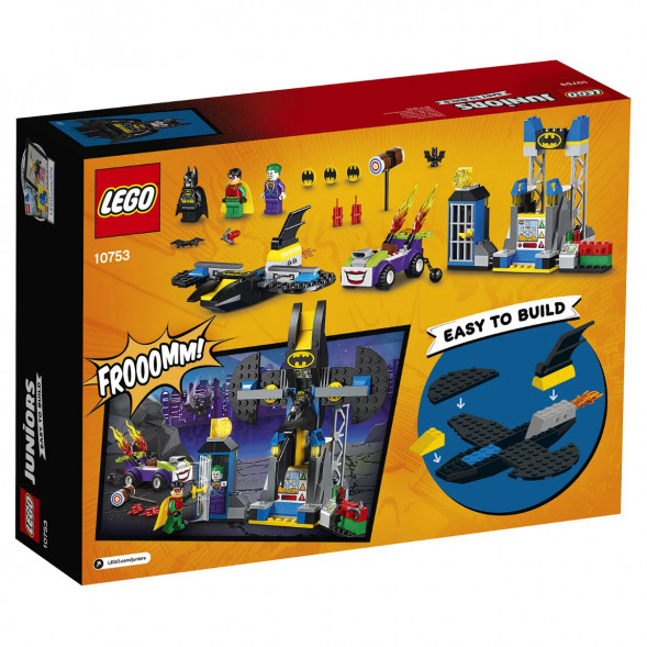 Конструктор LEGO Juniors 10753 Нападение Джокера на Бэтпещеру в Нальчике
