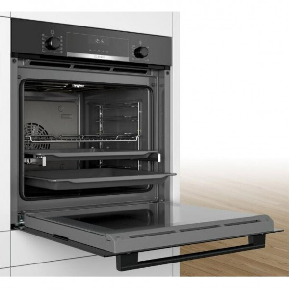 Духовой электрический шкаф Bosch HBG5370B0, черный в Нальчике