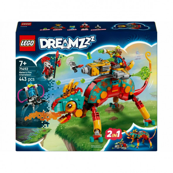 Конструктор LEGO DREAMZzz 71492 Огненный хамелеон Матео в Нальчике