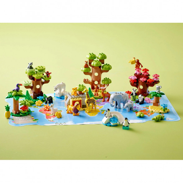 Конструктор LEGO DUPLO 10975 Дикие животные мира в Нальчике