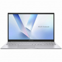 Ноутбук ASUS Vivobook 15 X1504MA-BQ058 (15.6&amp;quot;, IPS, Intel Core 5 320 1.5ГГц, 6 ядер, 16ГБ DDR5, 512ГБ SSD, Intel Graphics, без ОС), серебристый
