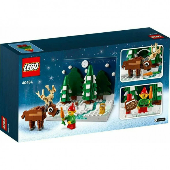 Конструктор LEGO 40484 Перед домом Деда Мороза в Нальчике