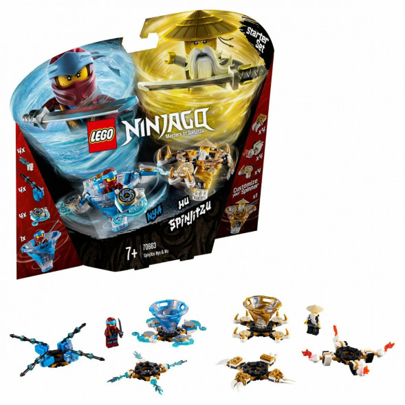 Конструктор LEGO Ninjago 70663 Ния и Ву: мастера Кружитцу в Нальчике