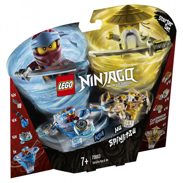 Конструктор LEGO Ninjago 70663 Ния и Ву: мастера Кружитцу в Нальчике