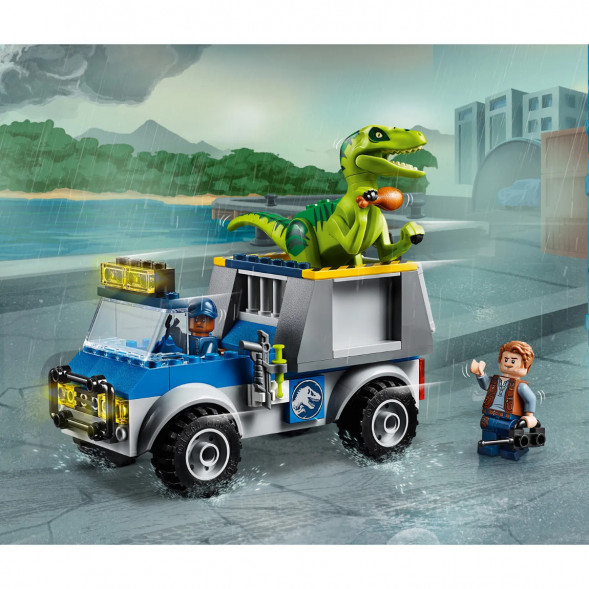 Конструктор LEGO Juniors 10757 Грузовик спасателей для перевозки раптора в Нальчике