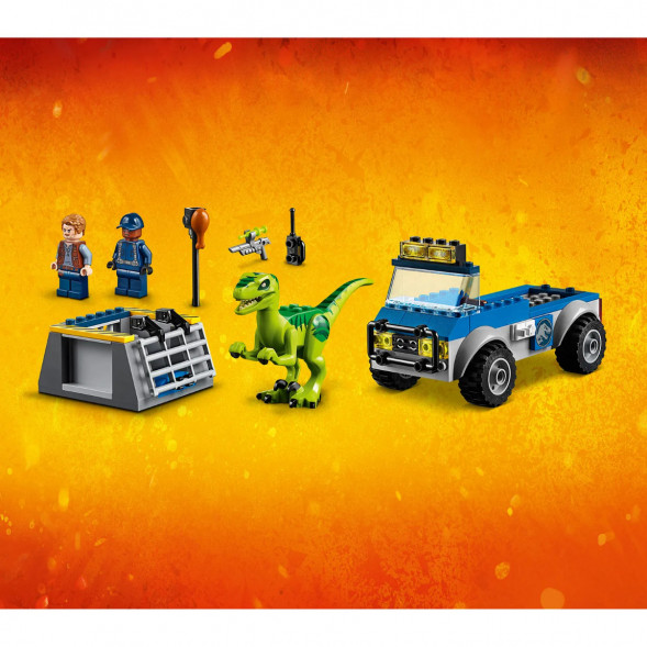Конструктор LEGO Juniors 10757 Грузовик спасателей для перевозки раптора в Нальчике