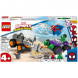 Конструктор LEGO Super Heroes 10782 Схватка Халка и Носорога на грузовиках в Нальчике