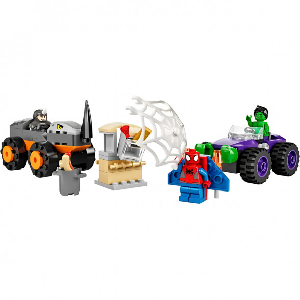 Конструктор LEGO Super Heroes 10782 Схватка Халка и Носорога на грузовиках в Нальчике