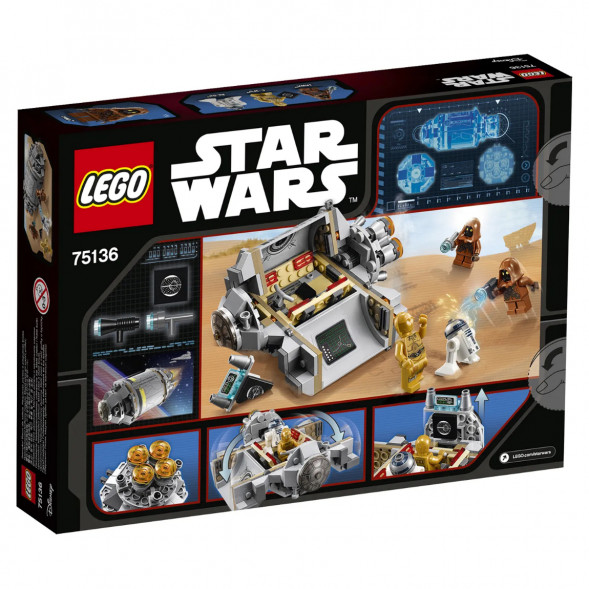 Конструктор LEGO Star Wars 75136 Спасательная капсула дроидов в Нальчике